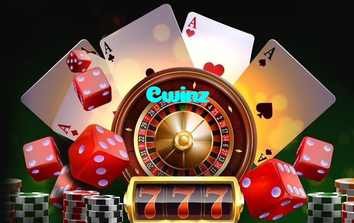 Cwinz casino presented on mobile device in Pakistan with slots and live games